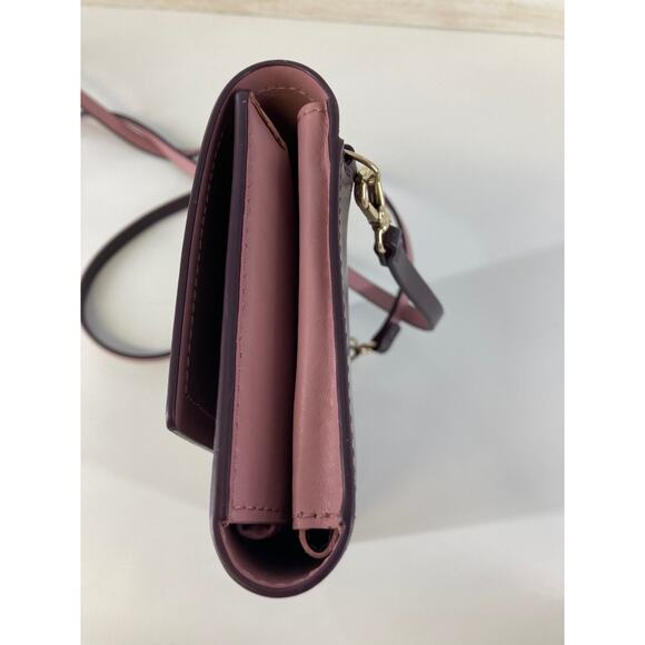 KATE SPADE, SMALL PLUM SMOOTH LEATHER CROSSBODY BAG - Picture 9 of 14
